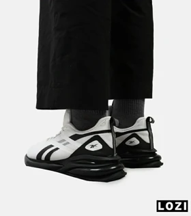 کفش کتانی مردانه و زنانه سفید مشکی Reebok