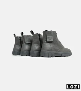 بوت ساق‌دار مردانه خاکستری Timberland