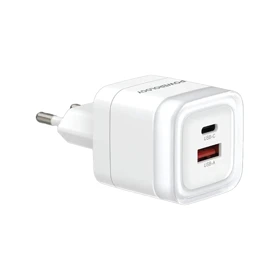 آداپتور پاورولوژی مدل POWEROLOGY LUNEX SERIES DUAL-PORT FAST CHARGING PWFC554E
