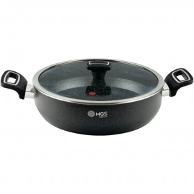 تابه گرانیت سایز 28 دو دسته مدل گارنت کد GR02