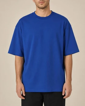 تیشرت مردونه آبی کاربنی ( L تا 2XL ) کد 28119