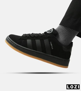 کفش کتانی مردانه مشکی زیر کرم ADIDAS Campus