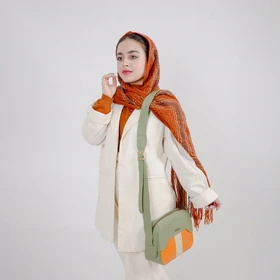 کیف دوشی زنانه چرم یلسان مدل ایزابل کد 103-MC