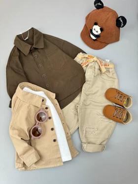 بلوز تک جیب‌دار کتان