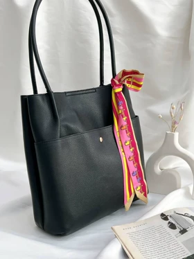 کیف هرمس دستمال دار 3482 (مشکی)