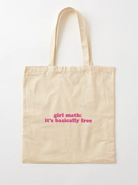توت بگ طرح girl math, it's basically free کد 271526