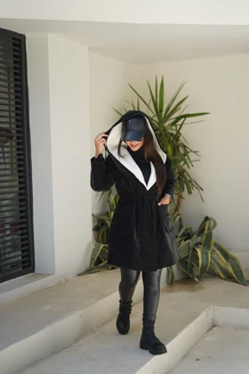 کاپشن مزونی ( سایز بزرگ دارد)