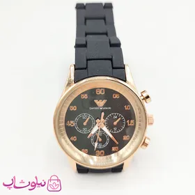 ساعت مچی زنانه امپریو آرمانی مشکی رزگلد