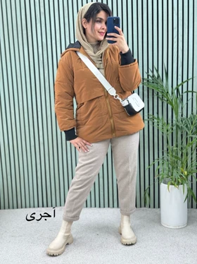 کاپشن کلاهدار نیل