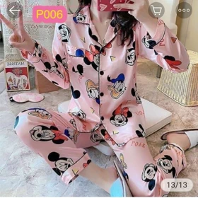 ست راحتی ساتن زنانه وارداتی