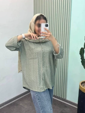 شومیز مانتویی مراکشی مدل صنم کد 50225