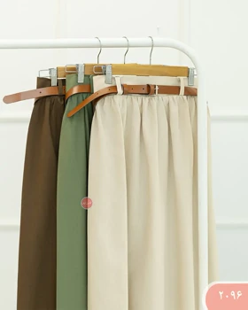 دامن کمربنددار 2096