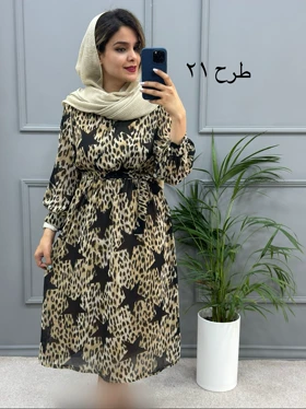 پیراهن حریر میدی 323