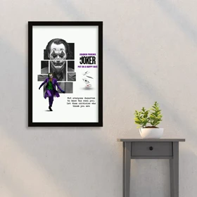 تابلو جوکر Joker - Put on a happy face