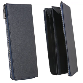 کیف پاسپورتی مردانه چرم یلسان مدل رادمهر کد 081-BF (سرمه ای)