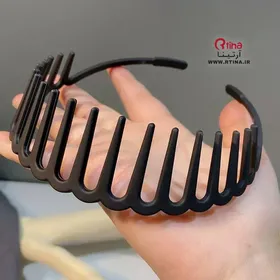 تل سر شانه ای حالت دهنده/ مردانه و زنانه (مشکی مات)