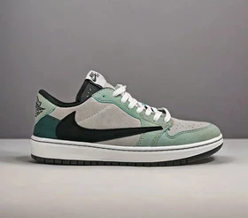 نایک ایر جردن 1 بدون ساق تراویس اسکات گرین (Nike Air Jordan 1 Low Travis Scott )