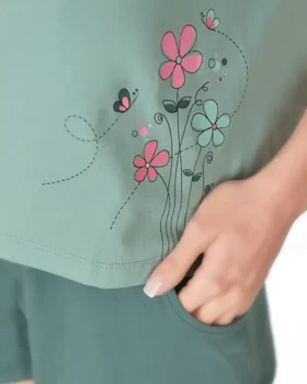 تیشرت و شلوارک گلاره زنانه