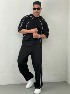 ست مردانه تیشرت و شلوار مغزی خور