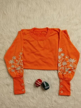 بلوز دورس گل زنانه کد 403077