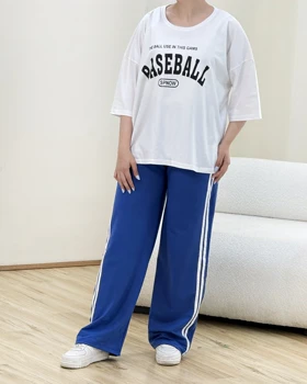 تیشرت باکسی بیسبالی