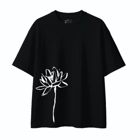 تیشرت مینیمال Single Bloom