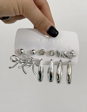 پک گوشواره سیلور زنانه 1010