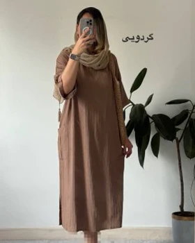 پیراهن مانتویی دلسا 15