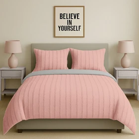 سرویس روتختی کاوری مینیمال طرح برجسته راه راه