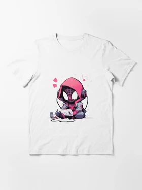تیشرت spiderman spider verse | تیشرت مرد عنکبوتی طرح Spider gamer کد 105541