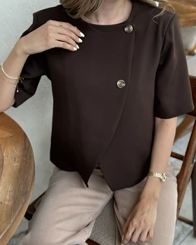 کت رومی قهوه ای