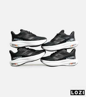 کفش کتانی مردانه و زنانه مشکی Adidas Adizero