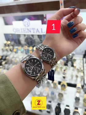 ست ساعت زنانه مردانه استیل سویسلند