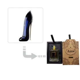 عطر ادکلن کارولینا هررا گود گرل مشکی زنانه 100 میل اشدی Carolina Herrera Good Girl woman Ashdi 100ml