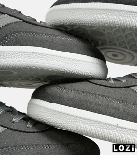 کفش کتانی مردانه و زنانه طوسی ADIDAS Samba مدل 7298