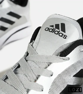 کفش کتانی مردانه و زنانه طوسی مشکی ADIDAS BONCE