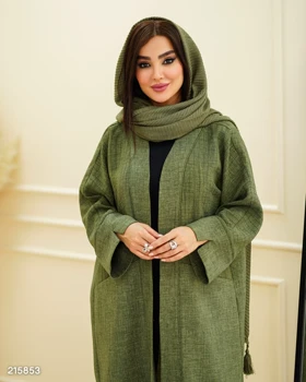 مانتو عبایی مدل کایلین کد 2158