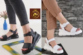 صندل لژدار دور مچی رکابدار زنانه F 45