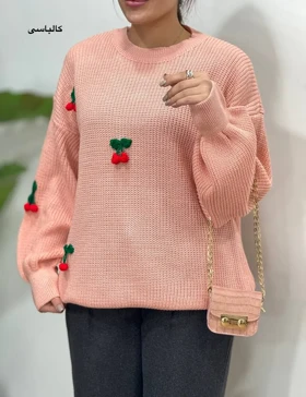 پلیور بافت آلبالو 3