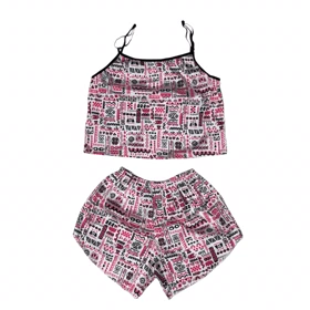 ست تاپ و شلوارک مدل 177