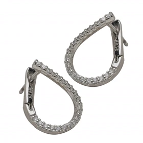 گوشواره نقره کد 151236