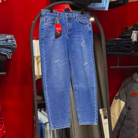 شلوار مام استایل دیزل آبی MC4041