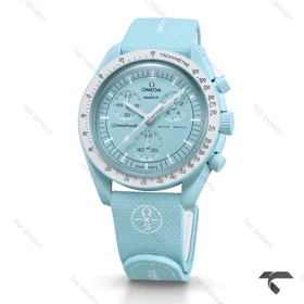 امگا سواچ ماموریت به اورانوس بند رابر جدید Swatch-10209-U