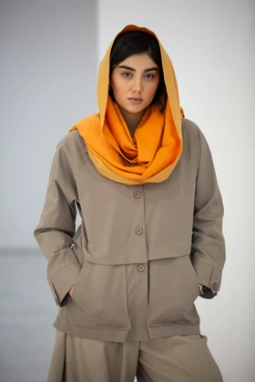 مانتو پیراهنی کتان آترین