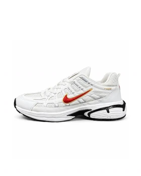 کتانی ست مردانه و زنانه مدل رانینگ نایک P6000 سفید قرمز NIKE