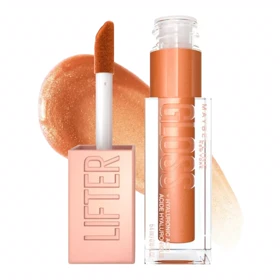 رژ لب براق مایع میبلین مدل Lifter Gloss رنگ Gold شماره 019 – 5.4 میلی‌لیتر