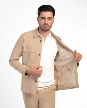 ام کی کالکشن کت mk-25343-cream