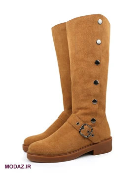 بوت بلند بغل دکمه وسترن BOOT vestern