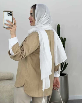 کت مزونی یقه آرشال(70)کد3508