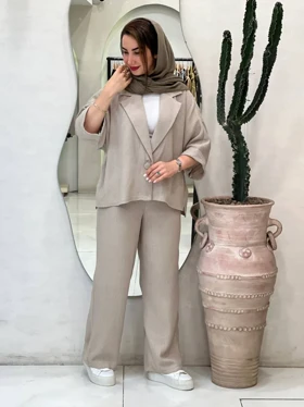 کت و شلوار لینن